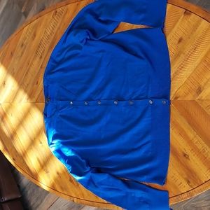 NWT Banana Republic Blue Cardigan Sweater Sz. XL
